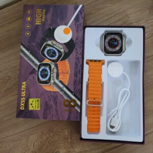 DX55 Ultra Smartwatch – High Display Sports Watch with Heart Rate & Fitness Tracking